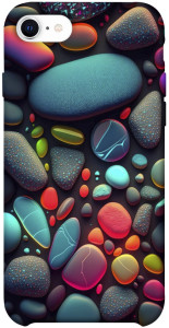 Чехол Разноцветные камни для iPhone SE (2020)