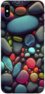 Чехол Разноцветные камни для iPhone XS Max