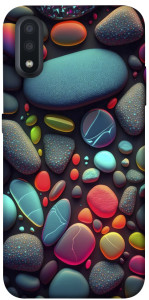 Чехол Разноцветные камни для Galaxy A01