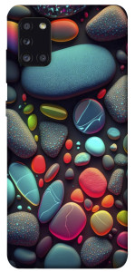 Чехол Разноцветные камни для Galaxy A31 (2020)