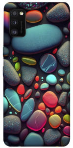 Чехол Разноцветные камни для Galaxy A41 (2020)