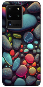Чехол Разноцветные камни для Galaxy S20 Ultra (2020)