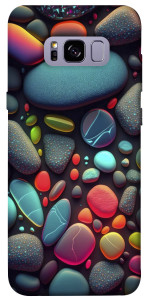 Чехол Разноцветные камни для Galaxy S8+