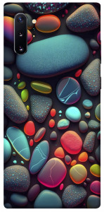 Чехол Разноцветные камни для Galaxy Note 10+ (2019)