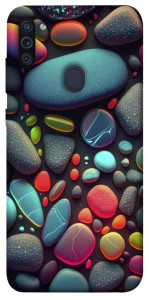 Чехол Разноцветные камни для Galaxy M11 (2020)