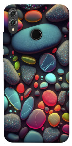 Чехол Разноцветные камни для Huawei Honor 8X