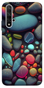 Чехол Разноцветные камни для Huawei Honor 20