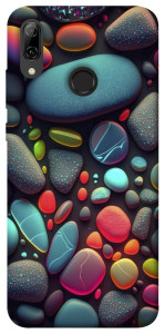 Чехол Разноцветные камни для Huawei P Smart (2019)