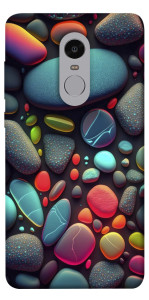 Чехол Разноцветные камни для Xiaomi Redmi Note 4X