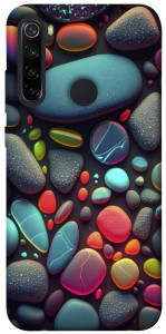 Чохол Різнобарвне каміння для Xiaomi Redmi Note 8