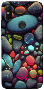 Чехол Разноцветные камни для Xiaomi Redmi S2