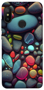Чехол Разноцветные камни для Xiaomi Redmi 6 Pro