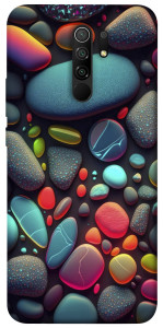 Чехол Разноцветные камни для Xiaomi Redmi 9