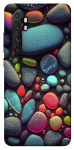 Чехол Разноцветные камни для Xiaomi Mi Note 10 Lite