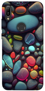 Чехол Разноцветные камни для Huawei Y6 (2019)