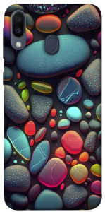 Чехол Разноцветные камни для Galaxy M20