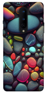 Чехол Разноцветные камни для OnePlus 8
