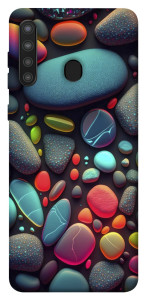 Чехол Разноцветные камни для Galaxy A21