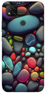 Чехол Разноцветные камни для Xiaomi Redmi 9C