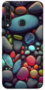 Чехол Разноцветные камни для Huawei Y6p
