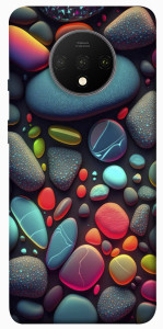 Чехол Разноцветные камни для OnePlus 7T