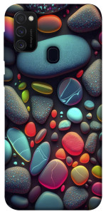 Чехол Разноцветные камни для Galaxy M30s