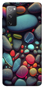 Чехол Разноцветные камни для Galaxy S20 FE