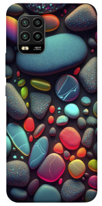 Чехол Разноцветные камни для Xiaomi Mi 10 Lite