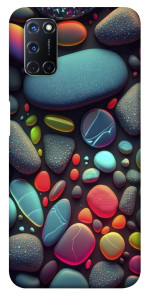 Чехол Разноцветные камни для Oppo A92