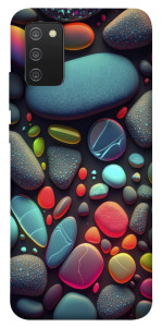 Чехол Разноцветные камни для Galaxy A02s