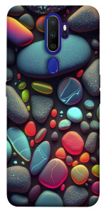 Чехол Разноцветные камни для Oppo A9 (2020)