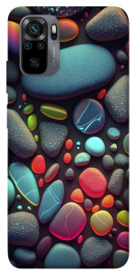 Чехол Разноцветные камни для Xiaomi Redmi Note 10