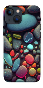 Чехол Разноцветные камни для iPhone 13 mini