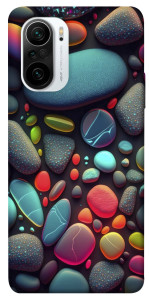 Чехол Разноцветные камни для Xiaomi Redmi K40