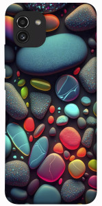 Чехол Разноцветные камни для Galaxy A03