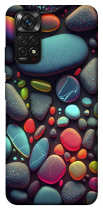 Чехол Разноцветные камни для Xiaomi Redmi Note 11 (Global)