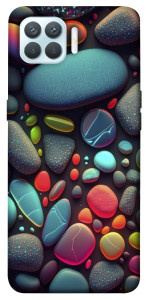 Чехол Разноцветные камни для Oppo F17 Pro