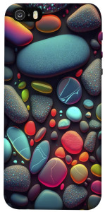 Чехол Разноцветные камни для iPhone 5