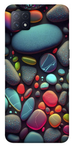 Чехол Разноцветные камни для Oppo A73 5G