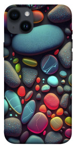 Чехол Разноцветные камни для iPhone 14 Plus