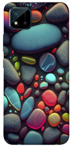 Чехол Разноцветные камни для Realme C20