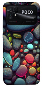 Чохол Різнобарвне каміння для Xiaomi Poco C40
