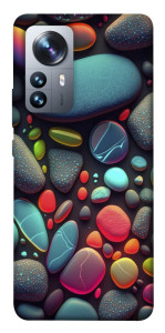 Чехол Разноцветные камни для Xiaomi 12 Pro