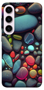 Чехол Разноцветные камни для Galaxy S23+