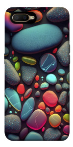Чехол Разноцветные камни для Oppo AX5