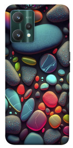 Чехол Разноцветные камни для Realme 9 Pro
