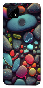 Чехол Разноцветные камни для Realme C21