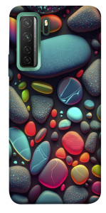 Чехол Разноцветные камни для Huawei nova 7 SE