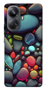 Чехол Разноцветные камни для Realme 10 Pro+