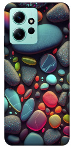 Чехол Разноцветные камни для Xiaomi Redmi Note 12 4G